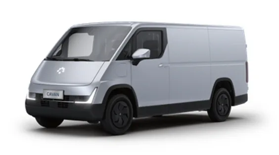 Cavan C1 electric van in Silver