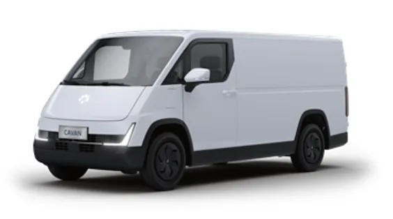 Cavan C1 electric van in White