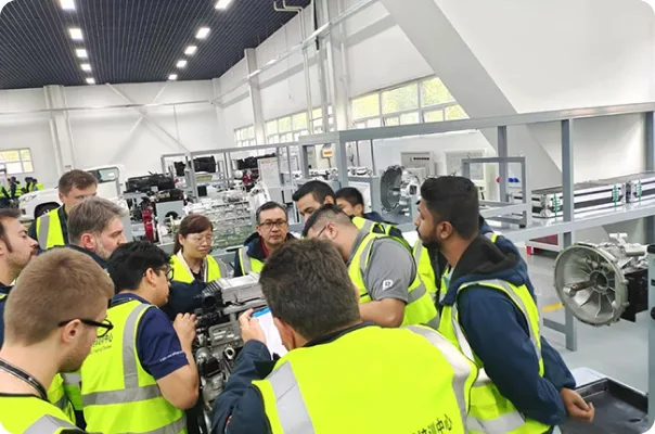 FOTON service training session