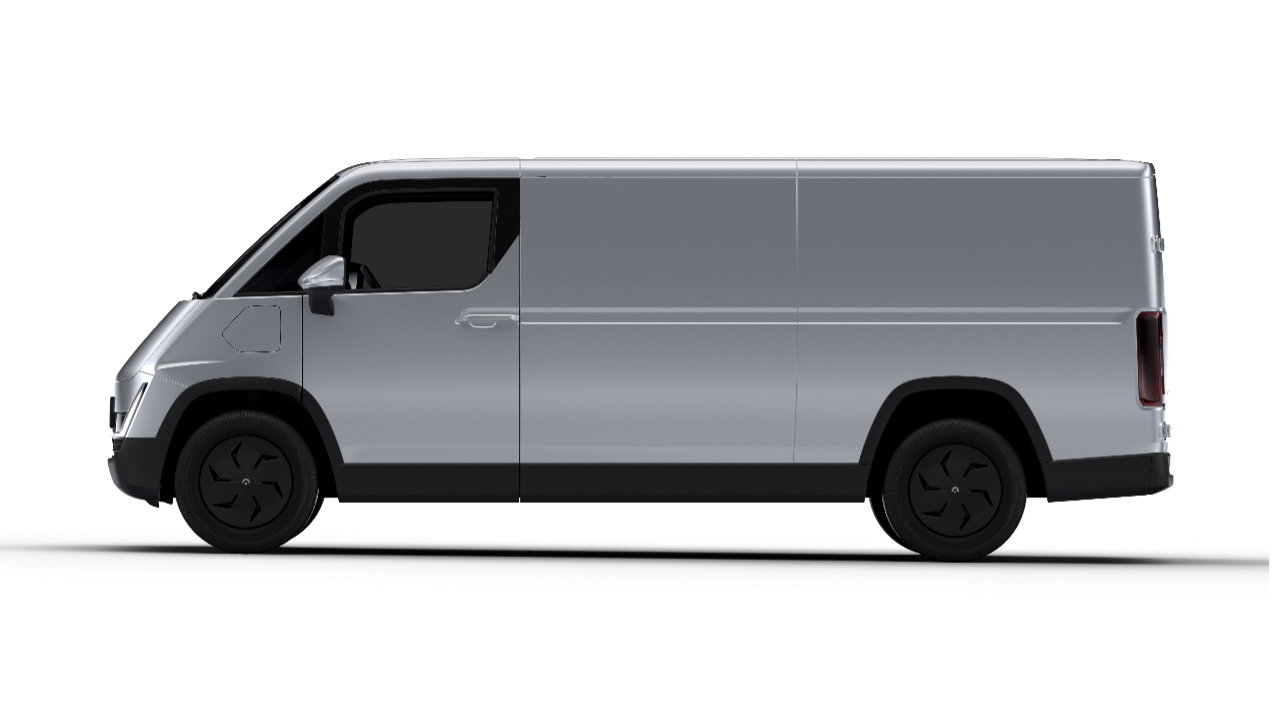 CAVAN C1+ electric van, front three-quarter view