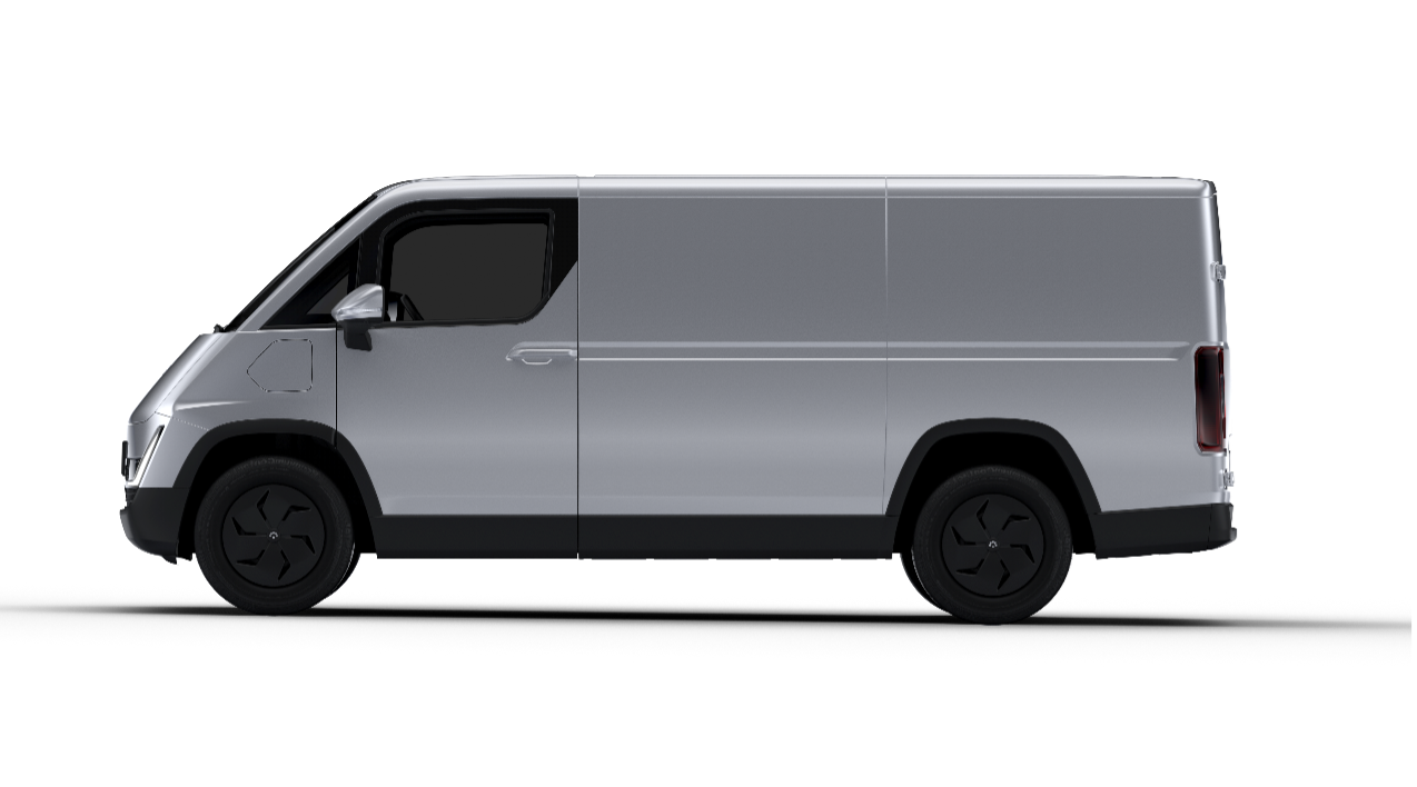 CAVAN C1 Max electric van, front three-quarter view
